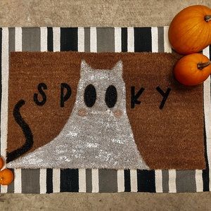 Spooky Cat Mat